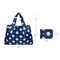 Wrapables Large Foldable Tote Nylon Reusable Grocery Bags, 6 Pack, Cosmic Dreams